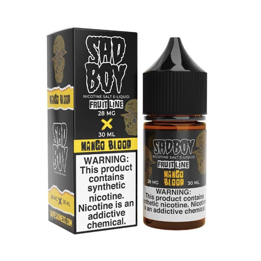 SADBOY 30ML JUICE 28MG FRUIT LINE - MANGO BLOOD