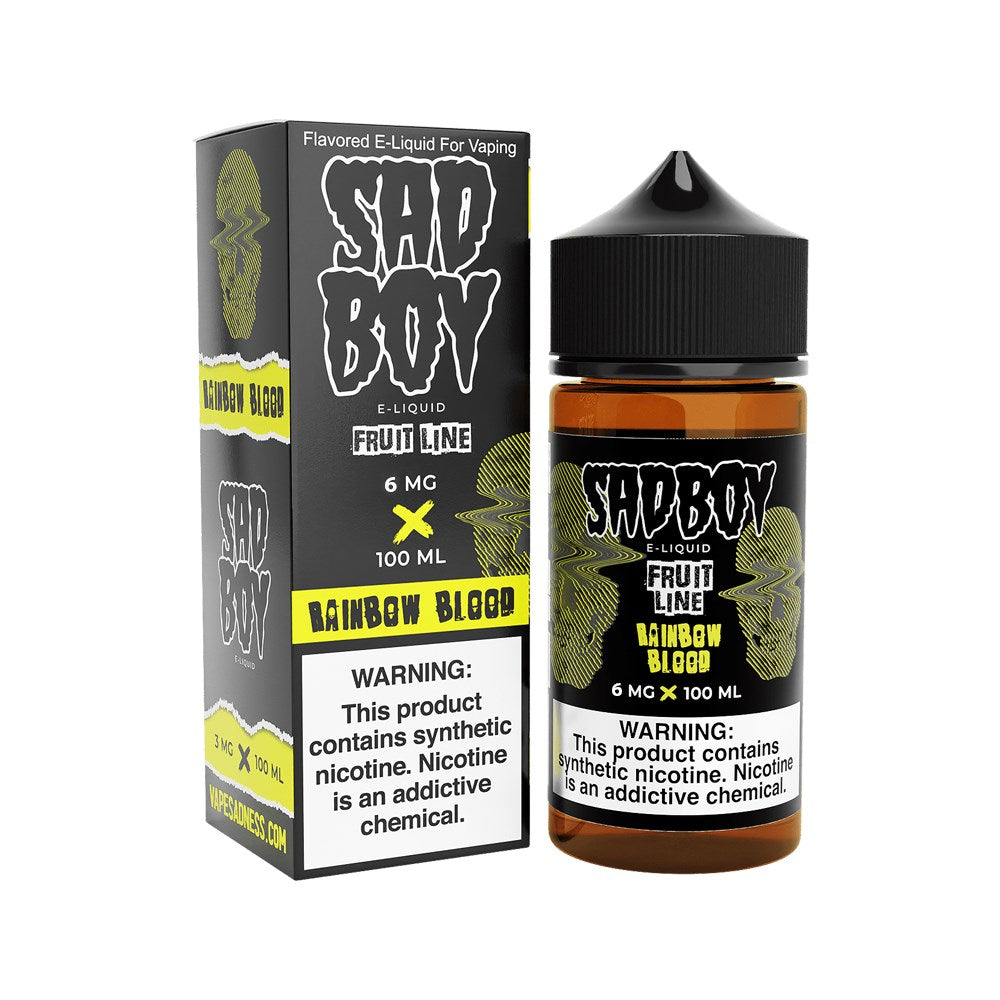 SADBOY 100ML JUICE 6MG FRUIT LINE - RAINBOW BLOOD
