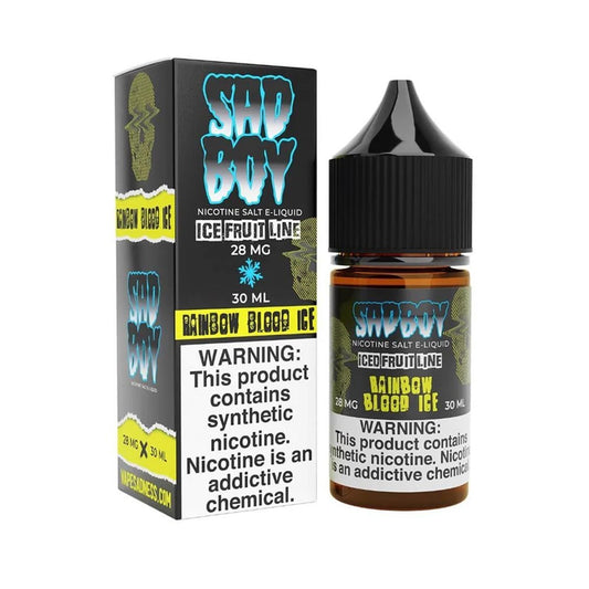 SADBOY 30ML JUICE 48MG ICE FRUIT LINE - RAINBOW BLOOD ICE