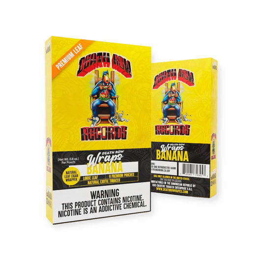 DEATHROW RECORDS  6CTS CUT LEAF WRAPS  - BANANA