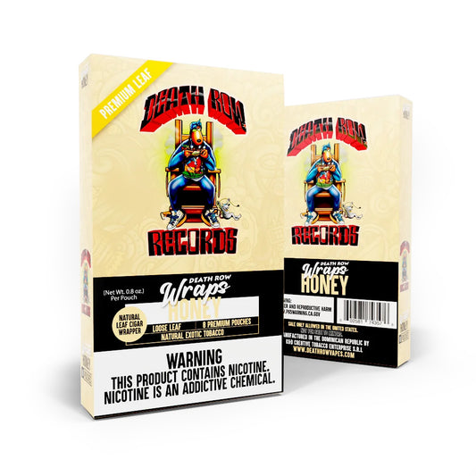 DEATHROW RECORDS  6CTS CUT LEAF WRAPS  - HONEY