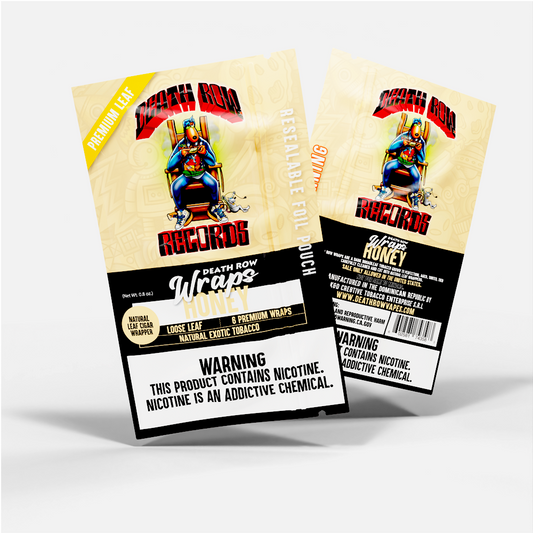 DEATHROW RECORDS  6CTS CUT LEAF WRAPS  - HONEY