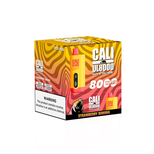CALI UL8000 DISPOSABLE - STRAWBERRY BANANA