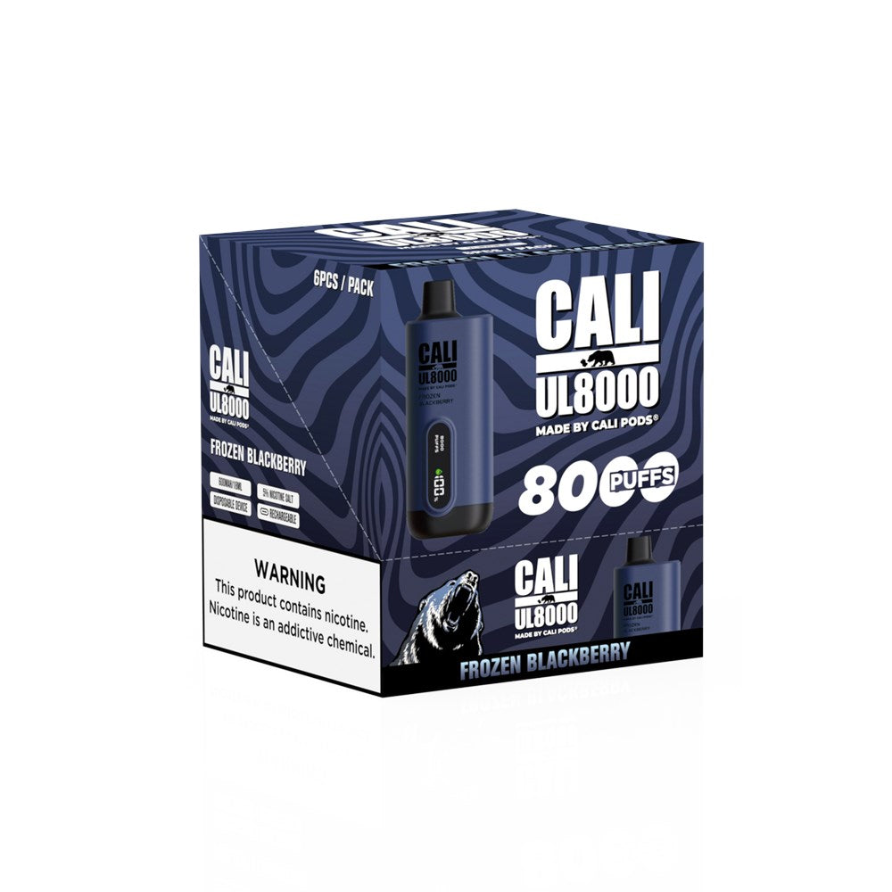 CALI UL8000 DISPOSABLE - FROZEN BLACKBERRY