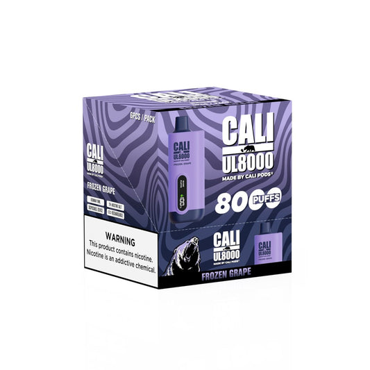 CALI UL8000 DISPOSABLE - FROZEN GRAPE