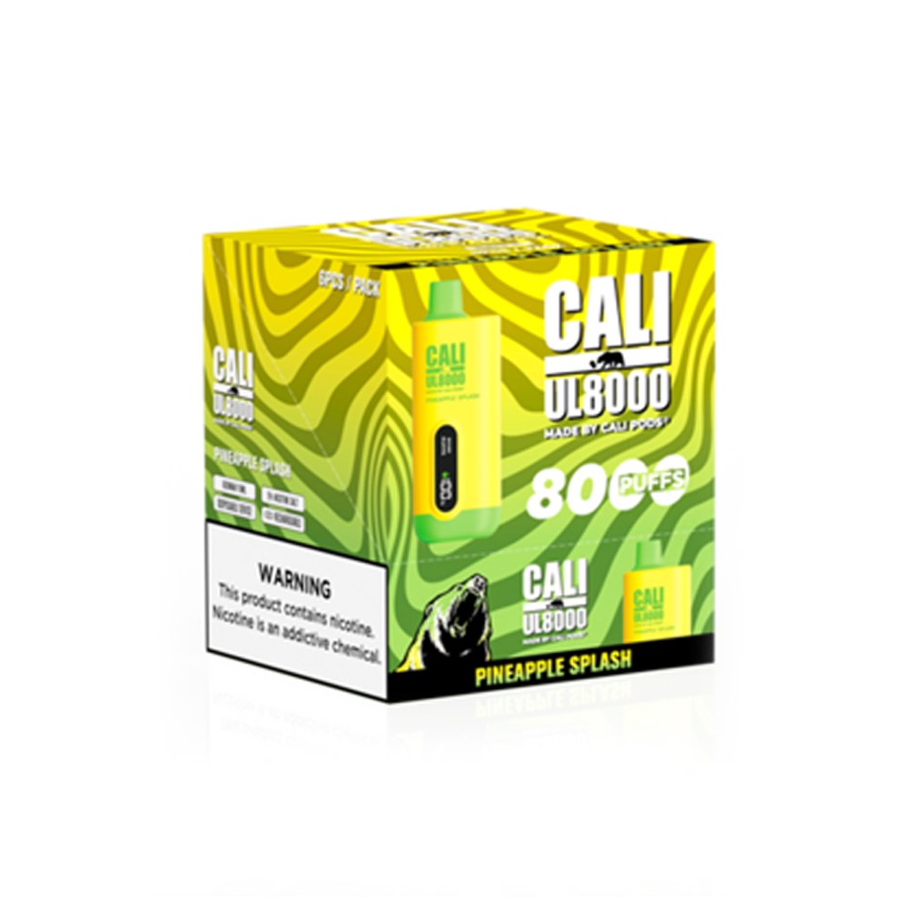 CALI UL8000 DISPOSABLE - PINEAPPLE SPLASH