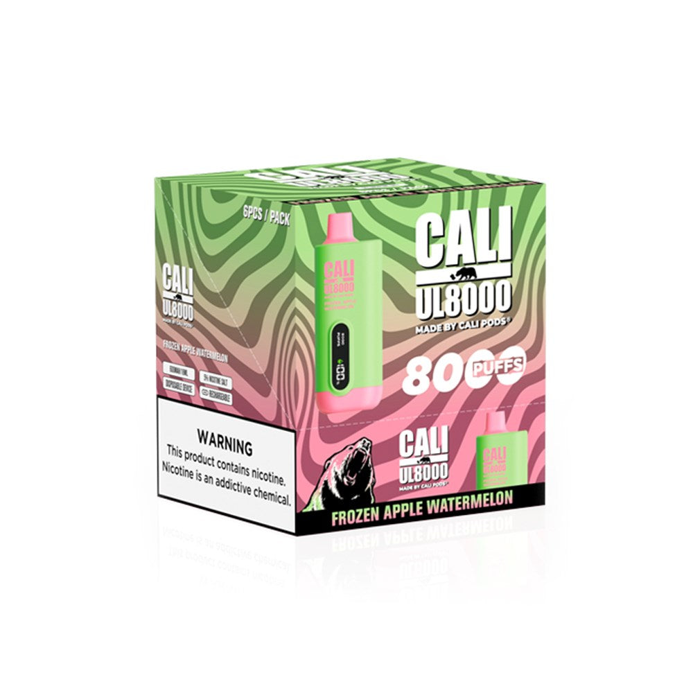 CALI UL8000 DISPOSABLE - FROZEN APPLE WATERMELON