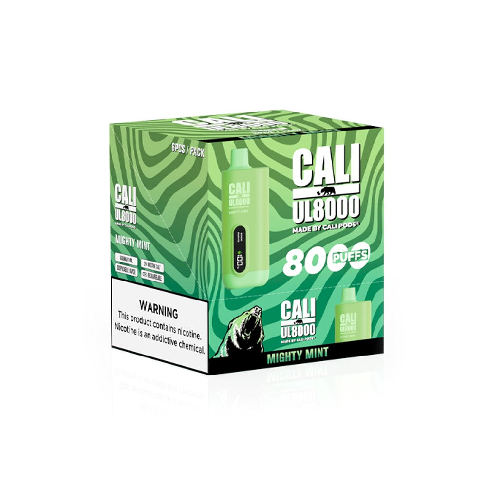 CALI UL8000 DISPOSABLE - MIGHTY MINT