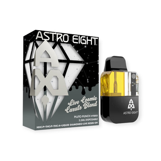 ASTRO EIGHT LIVE COSMIC CARATS BLEND  3.5G DISPOSABLE - PLUTO PUNCH