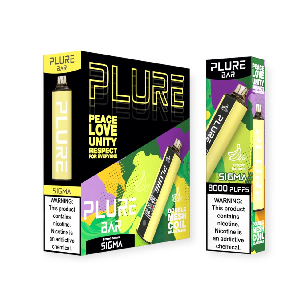 PLURE BAR 5% NIC DISPOSABLE - FROZEN BANANA