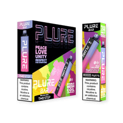 PLURE BAR 5% NIC DISPOSABLE - BLUE RAZZ POMO