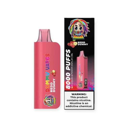 DUMMY 5% NIC 8000PUFFS DISPOSABLE - REDD DUMMY