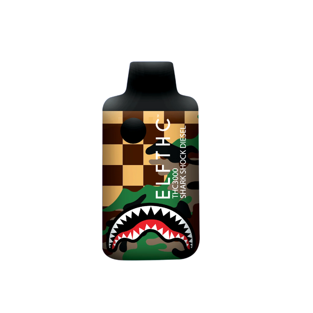ELF THC  D8/THCP/THCX 3000MG HYBRID/SATIVA - SHARK SHOCK DIESEL