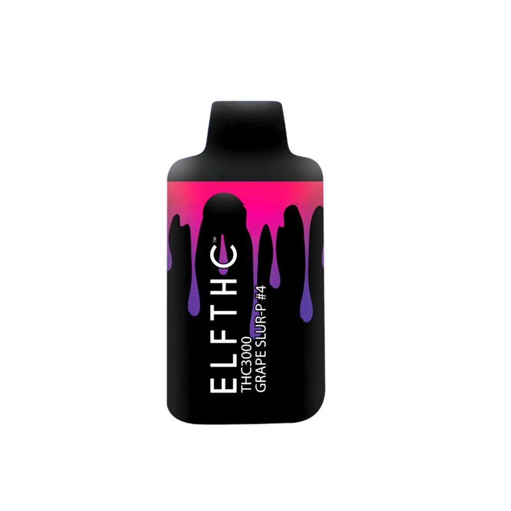 ELF THC  D8/THCP/THCX 3000MG HYBRID/INDICA - GRAPE SLUR-P#4