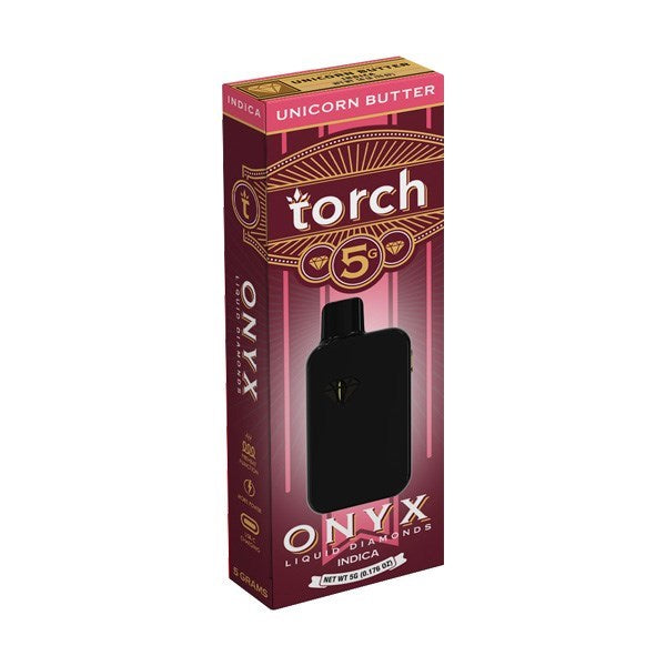 TORCH ONYX LIQUID DIAMONDS 5G DISPOSABLE INDICA - UNICORN BUTTER