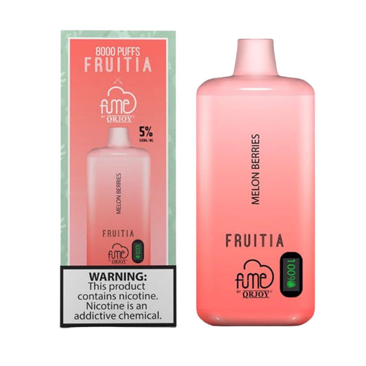 FRUITIAXFUME 8000 PUFFS DISPOSABLE - MELON BERRIES