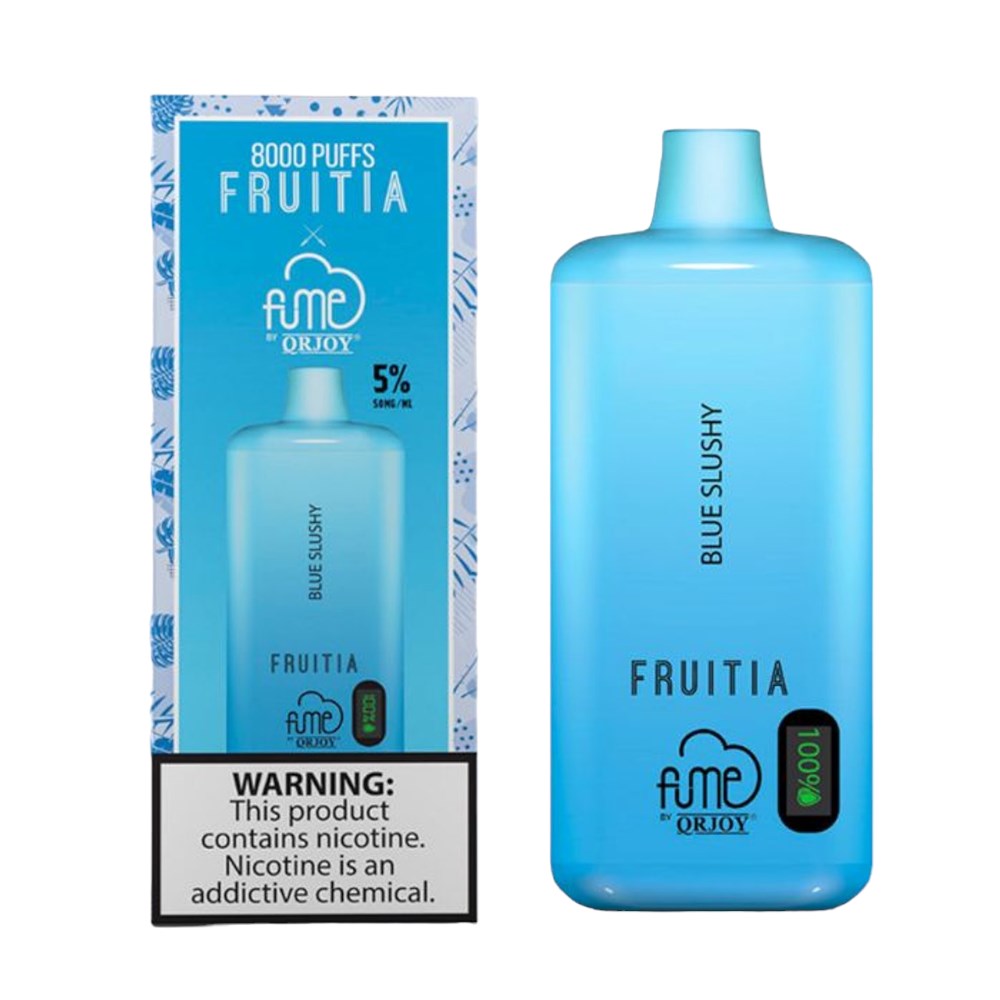 FRUITIAXFUME 8000 PUFFS DISPOSABLE - BLUE SLUSHY