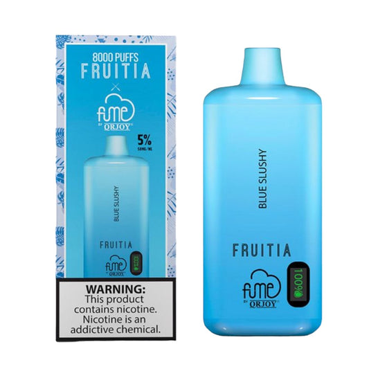 FRUITIAXFUME 8000 PUFFS DISPOSABLE - BLUE SLUSHY
