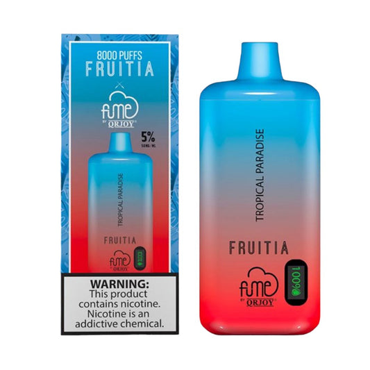 FRUITIAXFUME 8000 PUFFS DISPOSABLE - TROPICAL PARADISE