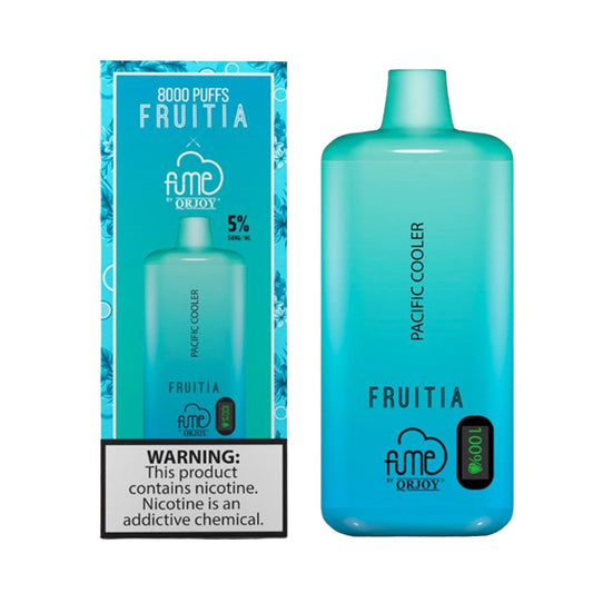 FRUITIAXFUME 8000 PUFFS DISPOSABLE - PACIFIC COOLER