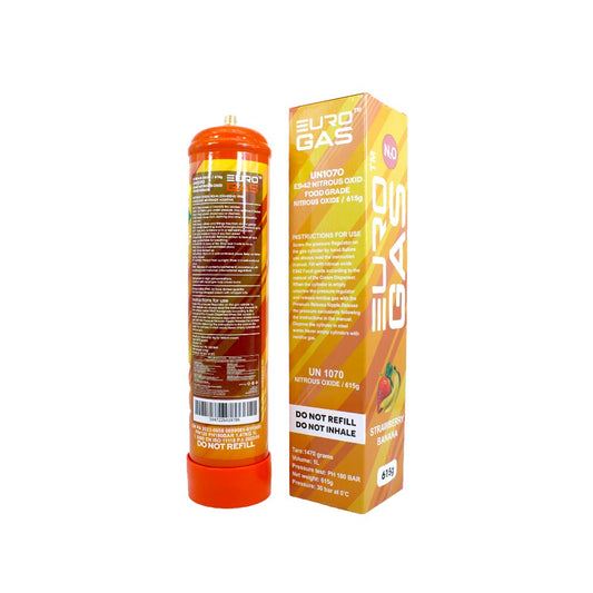 EURO GAS 615G CREAM CHARGER - MANGO