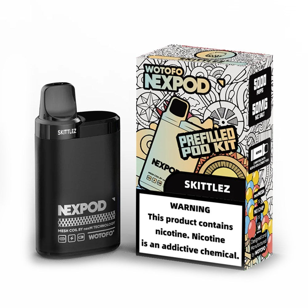 NEXPOD 50MG 5000PUFF POD KIT - SKITTLEZ
