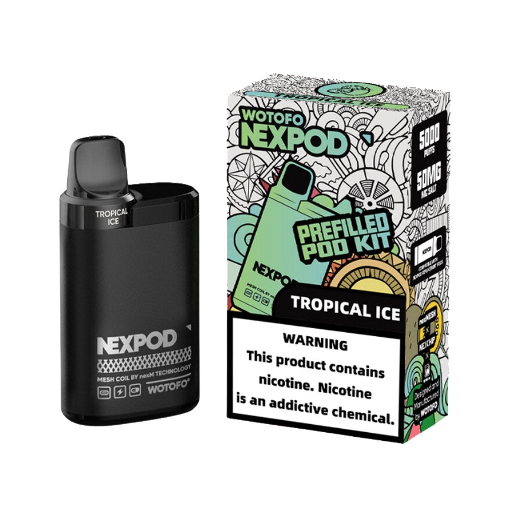 NEXPOD 50MG 5000PUFF POD KIT - TROPICAL ICE