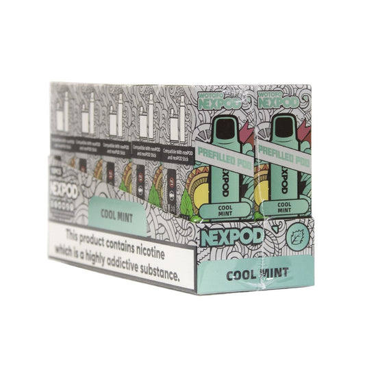 NEXPOD 50MG NIC SALT PREFILLED POD - COOL MINT