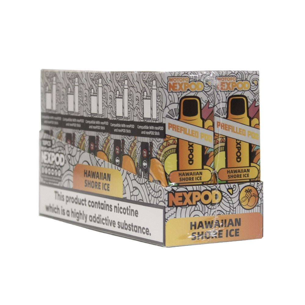 NEXPOD 50MG NIC SALT PREFILLED POD - HAWAIIAN SHORE ICE