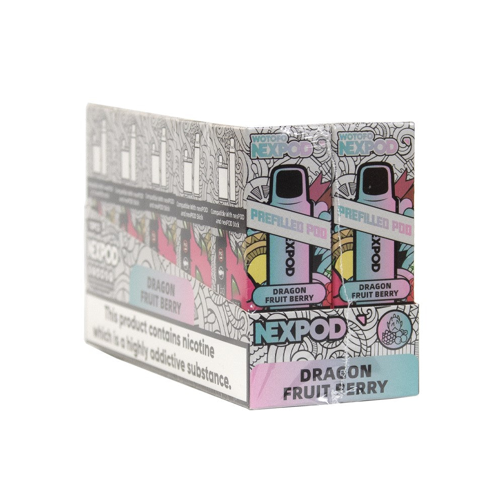 NEXPOD 50MG NIC SALT PREFILLED POD - DRAGONFRUIT BERRY