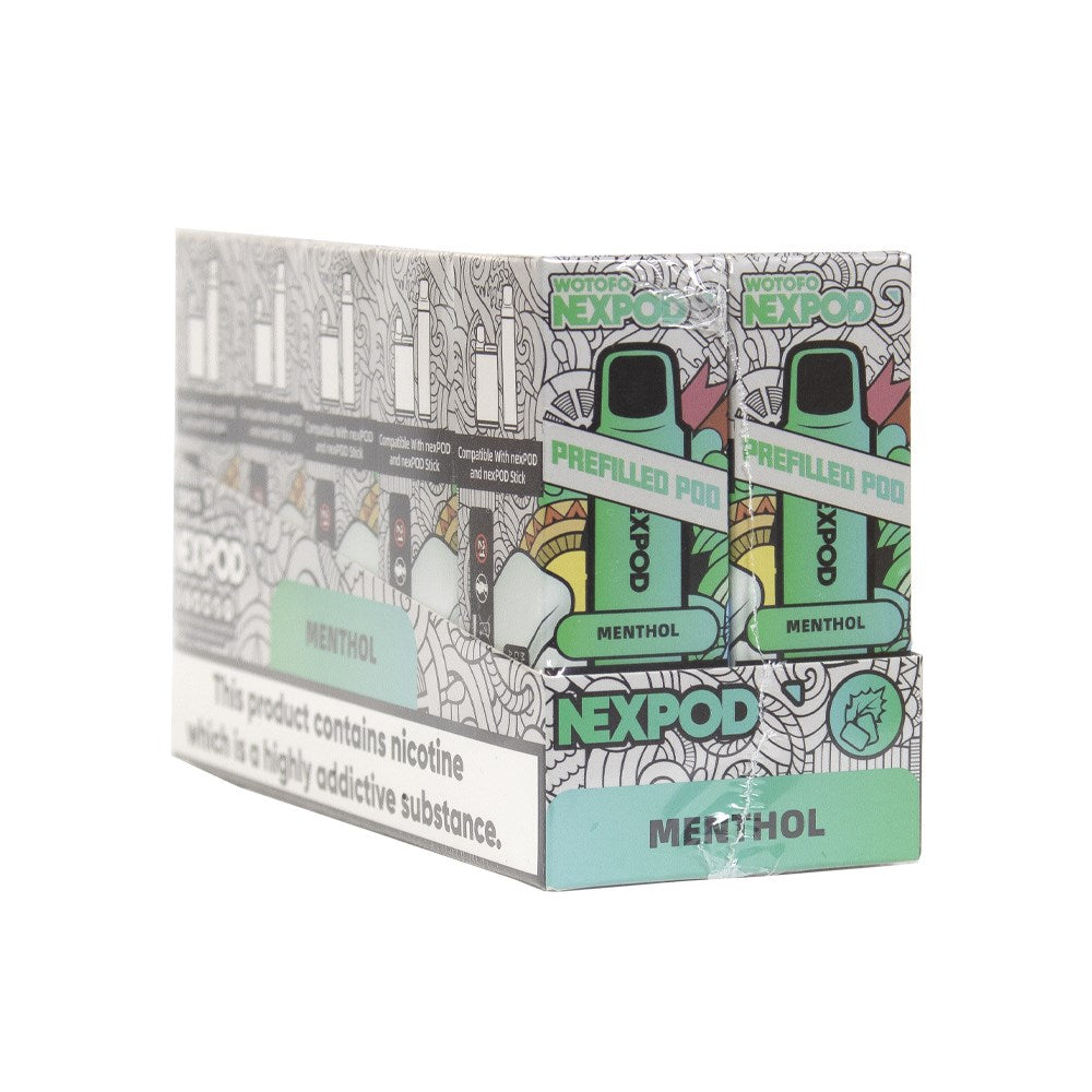 NEXPOD 50MG NIC SALT PREFILLED POD - MENTHOL