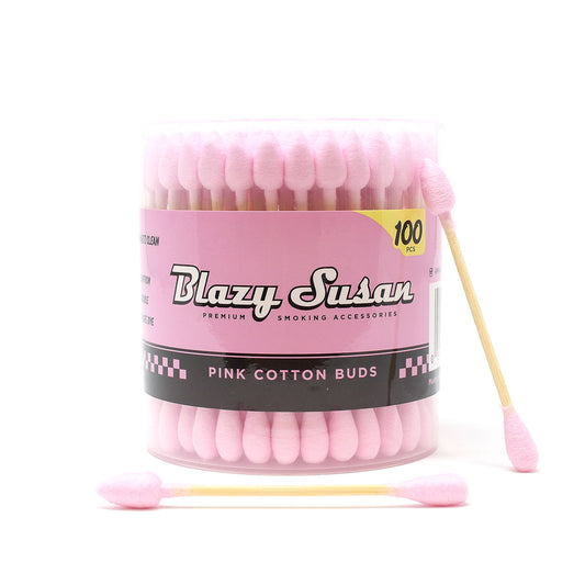 BLAZY SUSAN PINK COTTON BUDS