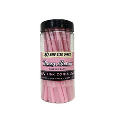 BLAZY SUSAN KING SIZE PINK CONES