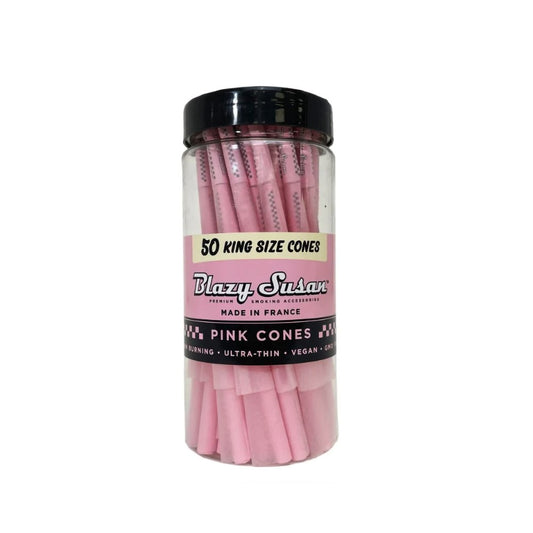 BLAZY SUSAN KING SIZE PINK CONES