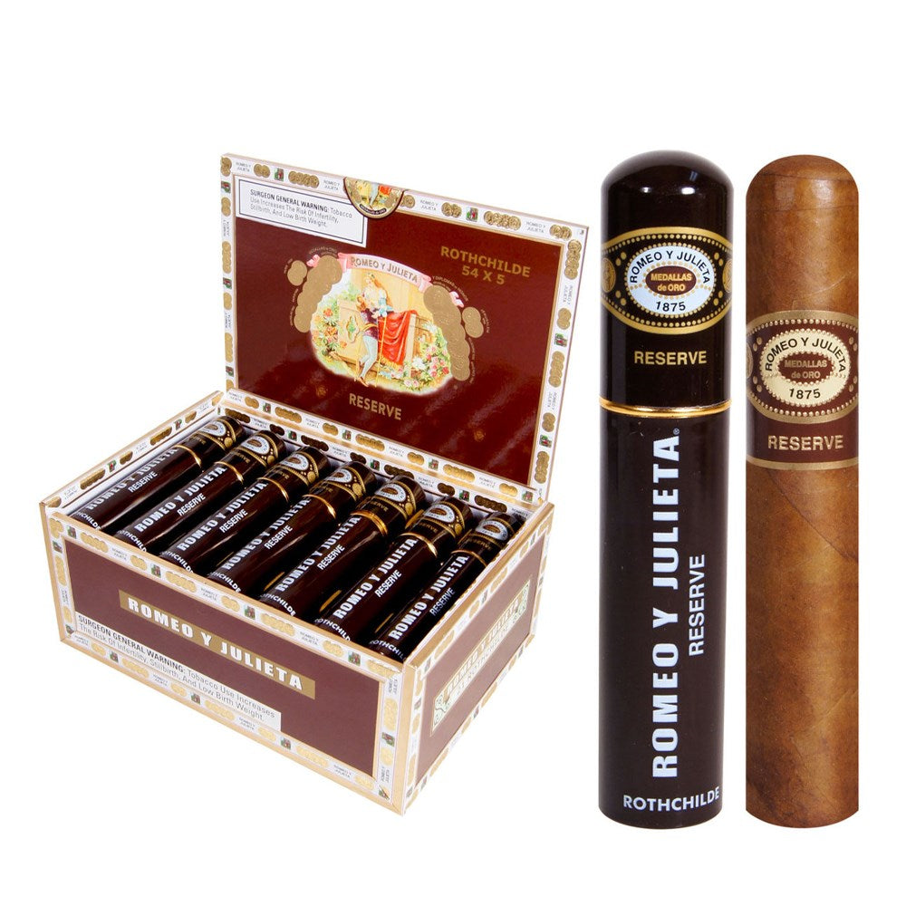 ROMEO Y JULIETA ROTHCHILDE EN TUBOS 54X5 CIGAR
