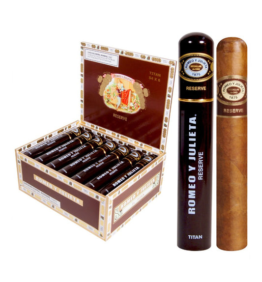 ROMEO Y JULIETA TITAN TUBOS 54X6 CIGAR