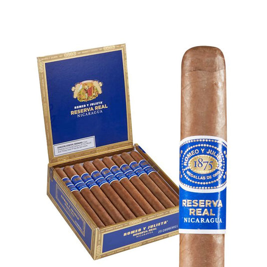 ROMEO Y JULIETA NICARAGUA RESERVA REAL CORONA 44X5.5 CIGAR