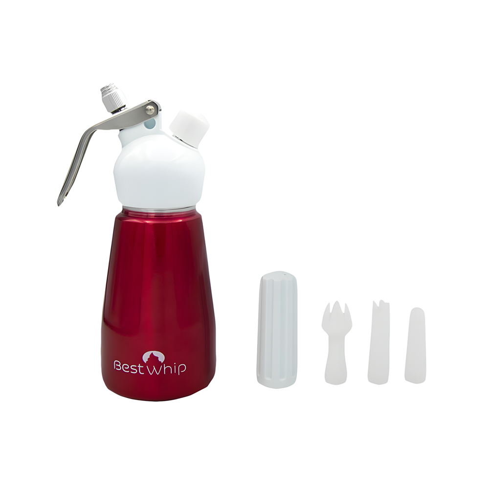 BEST WHIP MINI 1/2 PINT DISPENSER - RED
