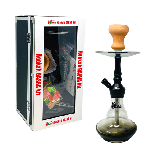 TANYA BASHA HOOKAH KIT - BLACK