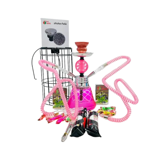 TANYA #3 CAGE HOOKAH KIT - PINK