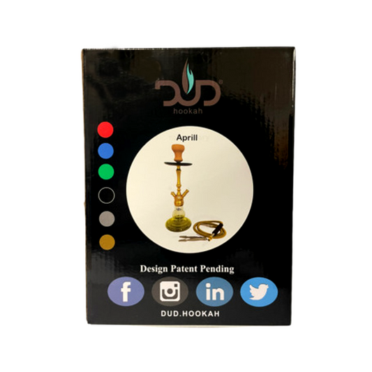 DUD APRIL 1 HOSE HOOKAH - BLACK
