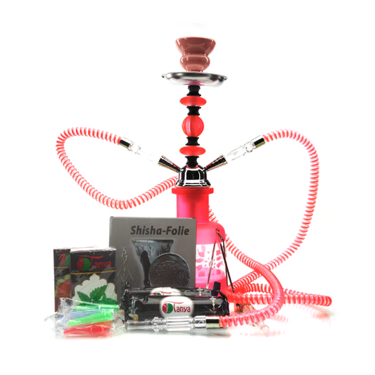 TANYA HOOKAH KIT II PACKAGE -RED