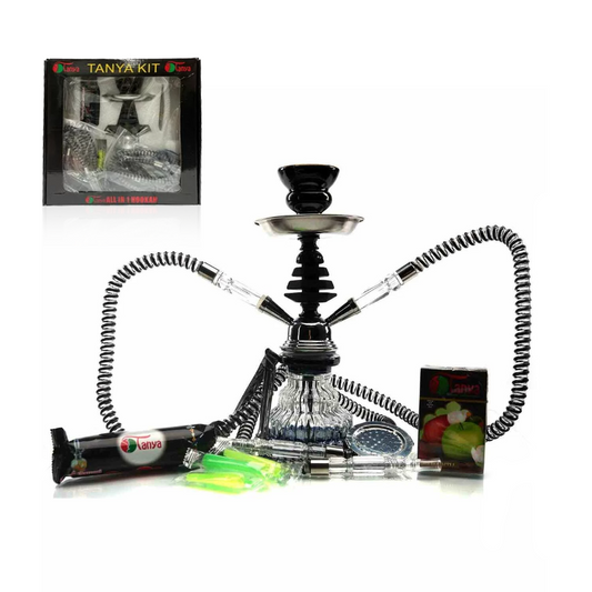 TANYA HOOKAH KIT PACKAGE - BLACK