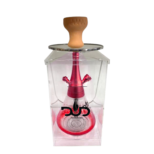 DUD PRENDE ACRYLIC LED BASKET HOOKAH - PINK