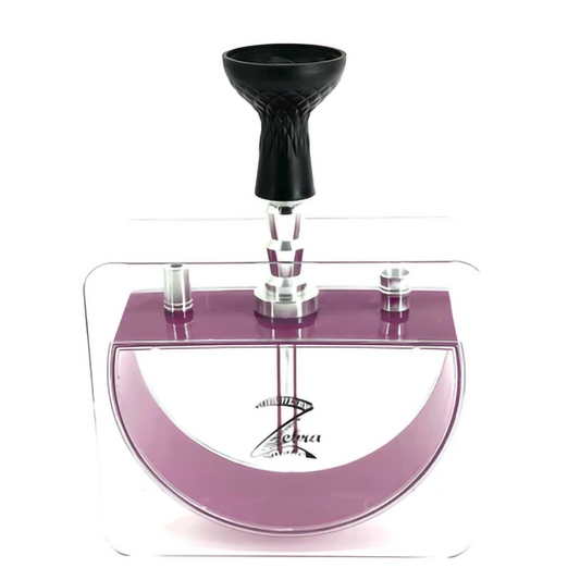 ZEBRA 14" PILLOW HOOKAH - PURPLE