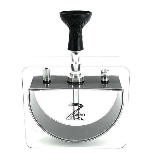 ZEBRA 14" PILLOW HOOKAH - BLACK