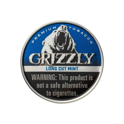 GRIZZLY TOBACCO - LONG CUT MINT