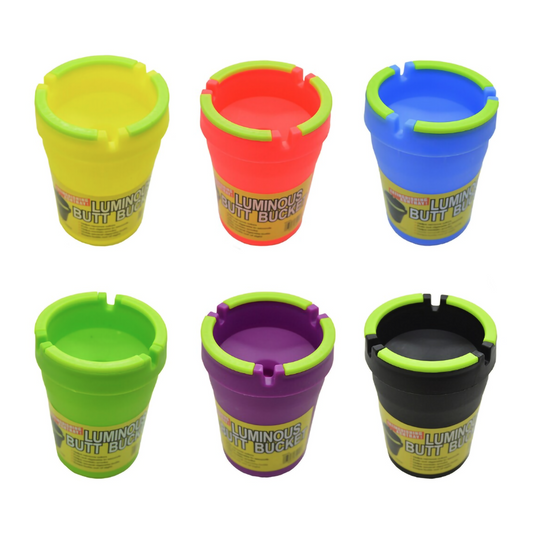 BUTT BUCKET GLOW IN THE DARK  ASHTRAY