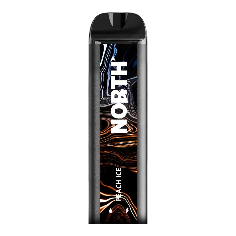 NORTH 5000PUFFS 5% NIC DISPOSABLE - PEACH ICE