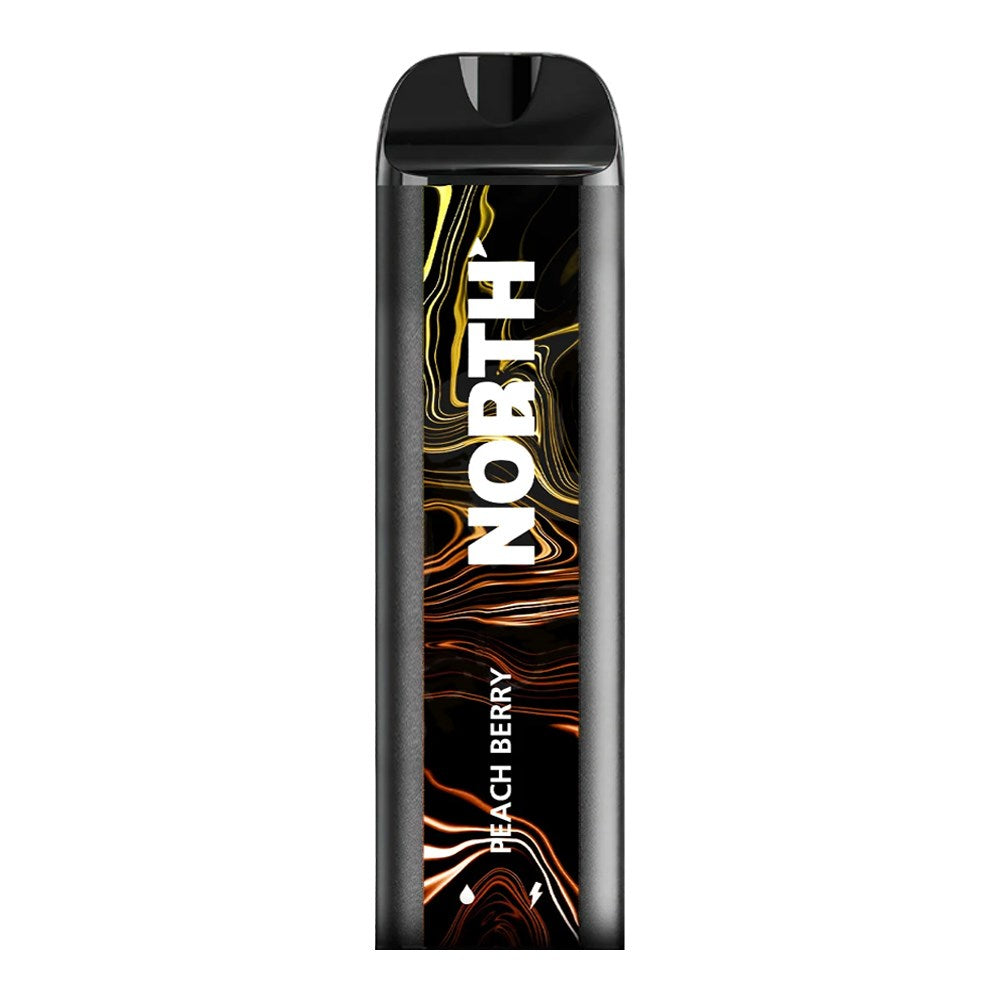 NORTH 5000PUFFS 5% NIC DISPOSABLE - PEACH BERRY